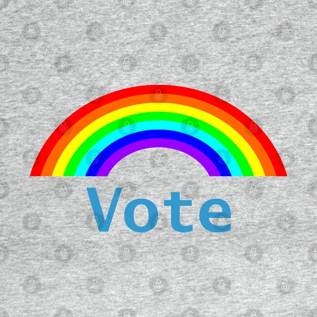 Rainbow Vote by ellenhenryart